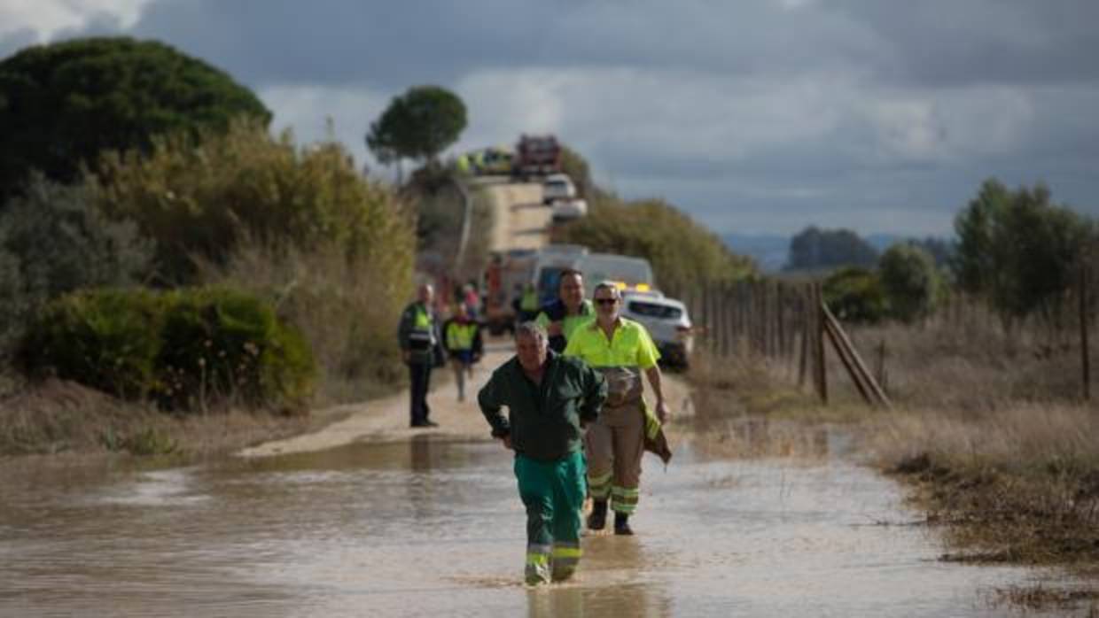 El descarrilamiento vino motivado por el agua y el fango