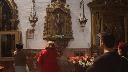 Detalle de la iglesia del convento