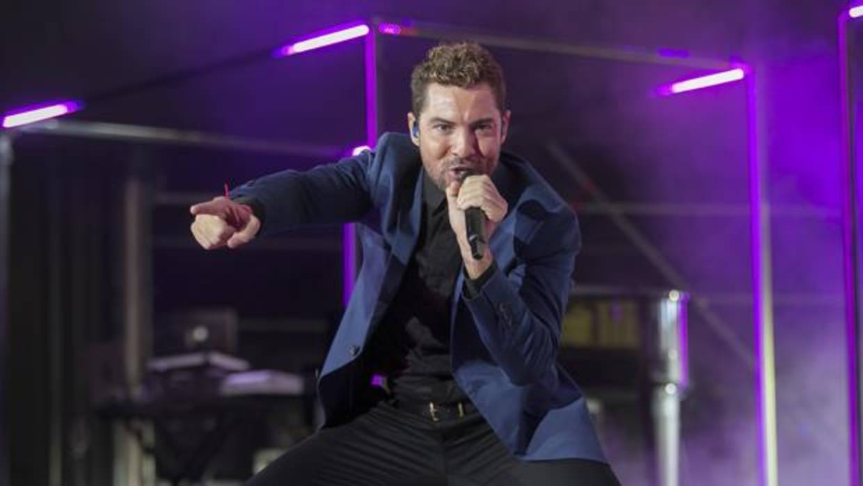 David Bisbal en uno de sus últimos conciertos