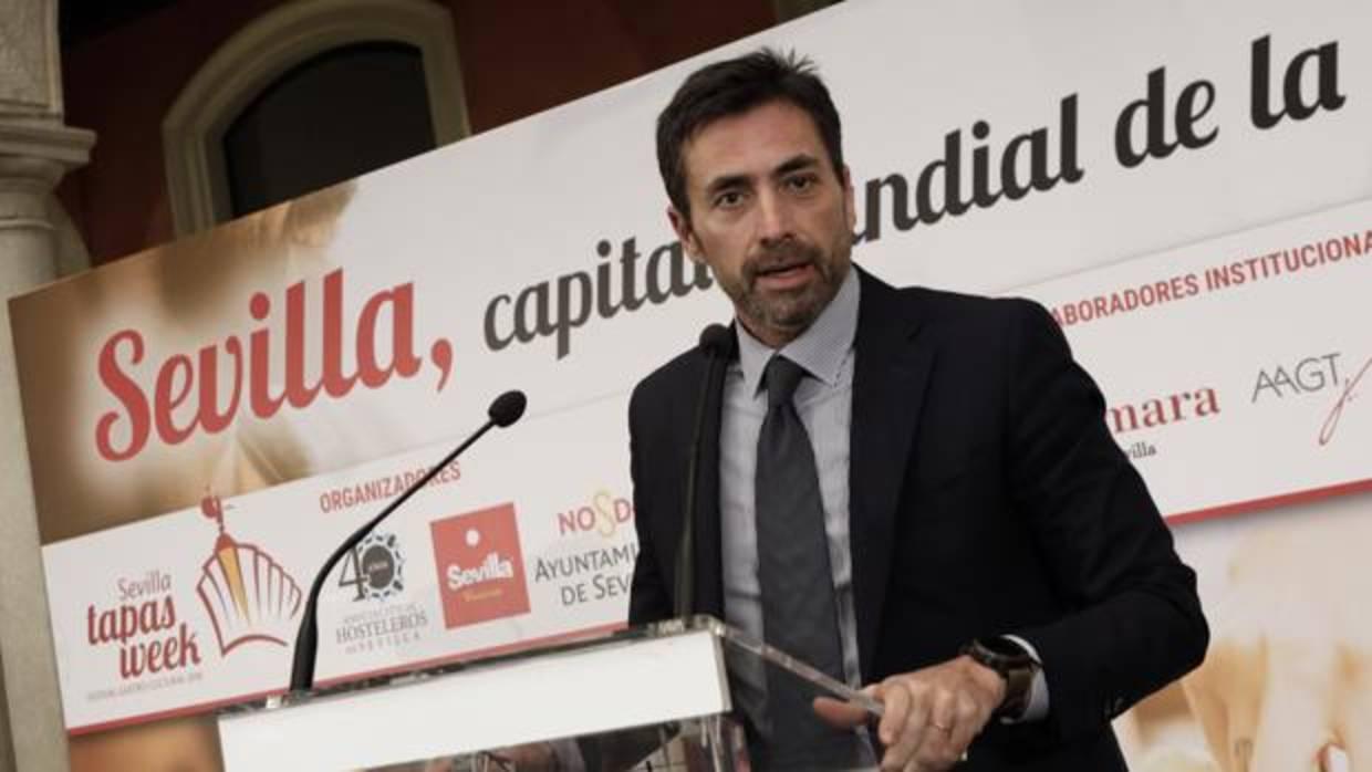 El actual gerente de Turismo de Sevilla, Antonio Jiménez