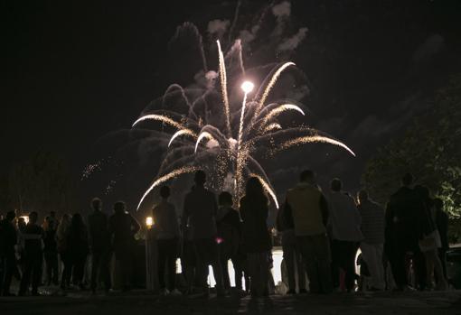 Fuegos artificiales de la Feria de Abril de 2017