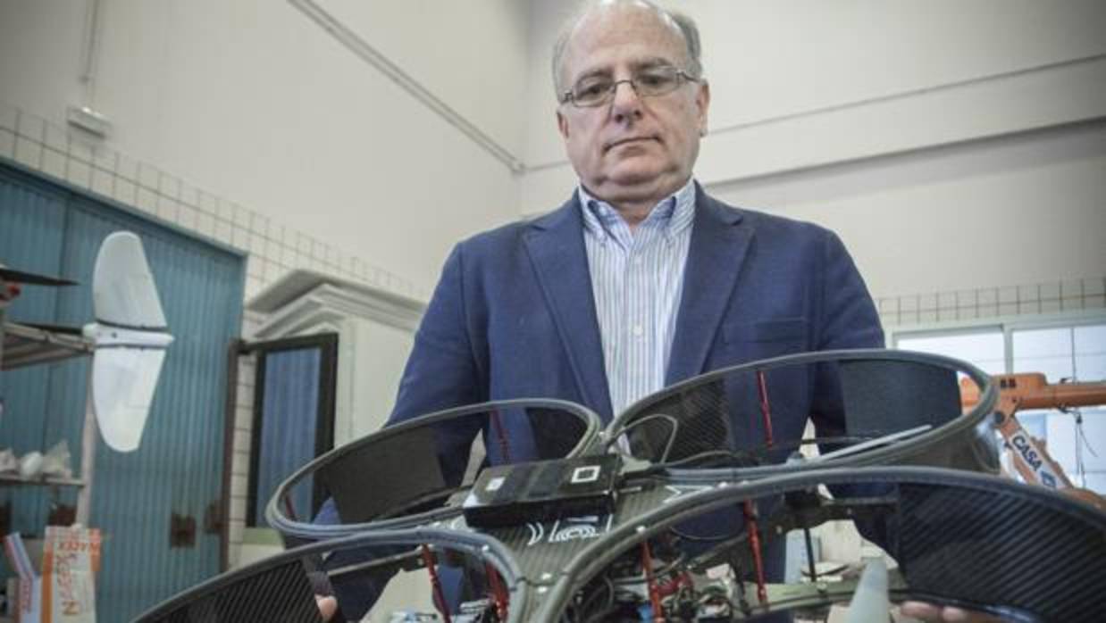 Aníbal Ollero, catedrático de Robótica de la Universidad de Sevilla, opta al premio Investigador Europeo del Año