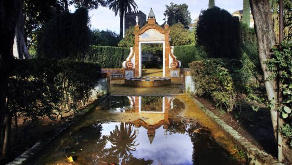 Glorieta de García Ramos, en los Jardines de Murillo