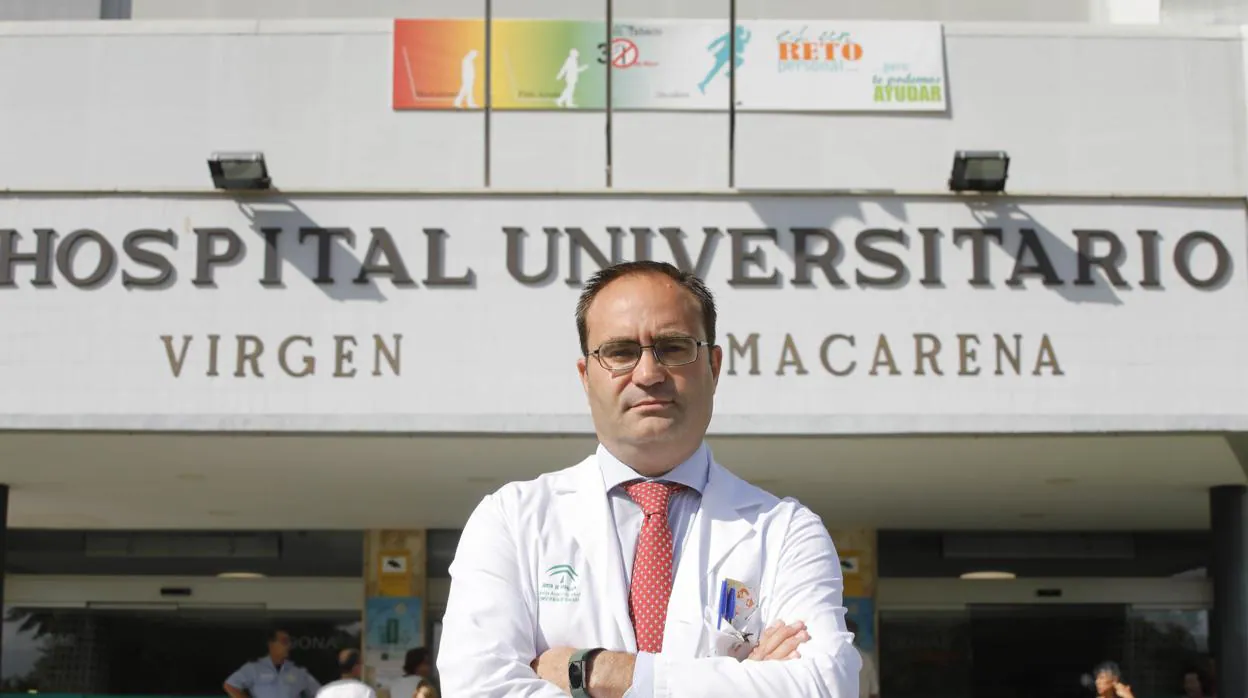 Antonio Castro es el máximo responsable del hospital Virgen Macarena desde 2017