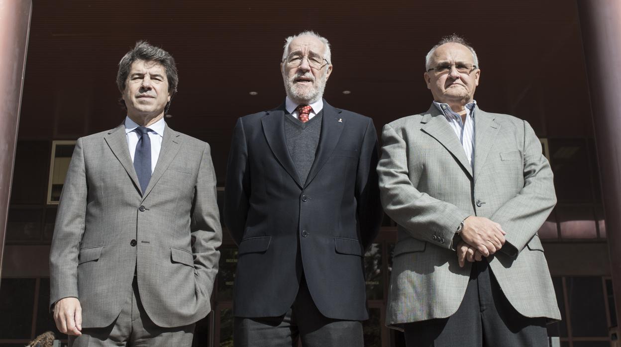 Juan Silva, Jaime Dominguez y Jesús García Arguelles