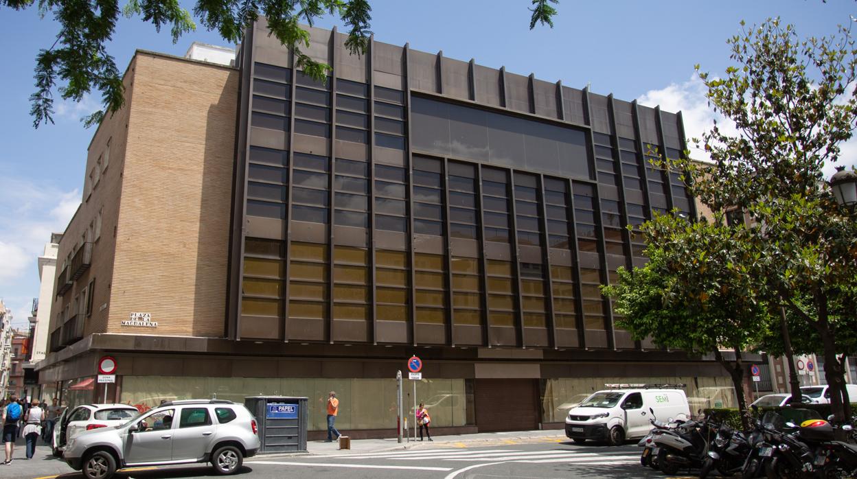 El edificio donde irá el hotel perteneció a El Corte Inglés