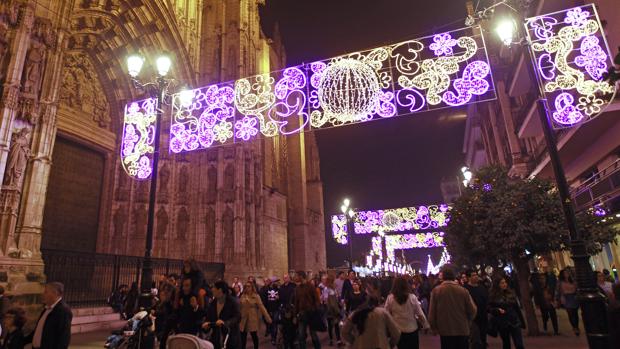 Lugar, fecha, horarios y calles donde se iluminará el alumbrado de la Navidad 2018 en Sevilla
