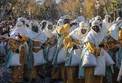 Beduinos de la Cabalgata de Reyes de Sevilla