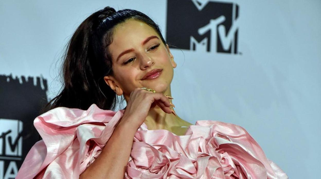 La española Rosalía, en una edición anterior de los premios MTV EMA