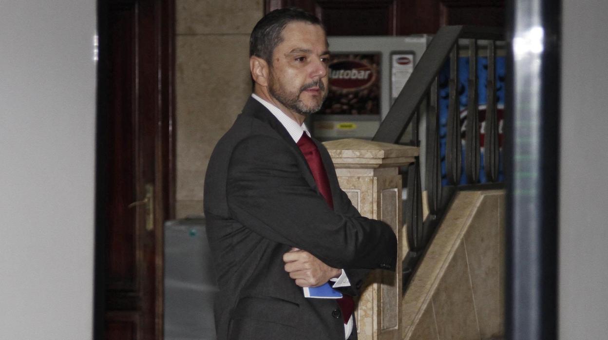 Fernando Mellet, en la Audiencia de Sevilla