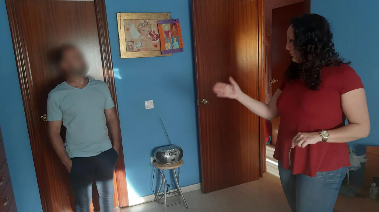 Casa en la que se registraron casos paranormales en la barriada de Palmete de Sevilla
