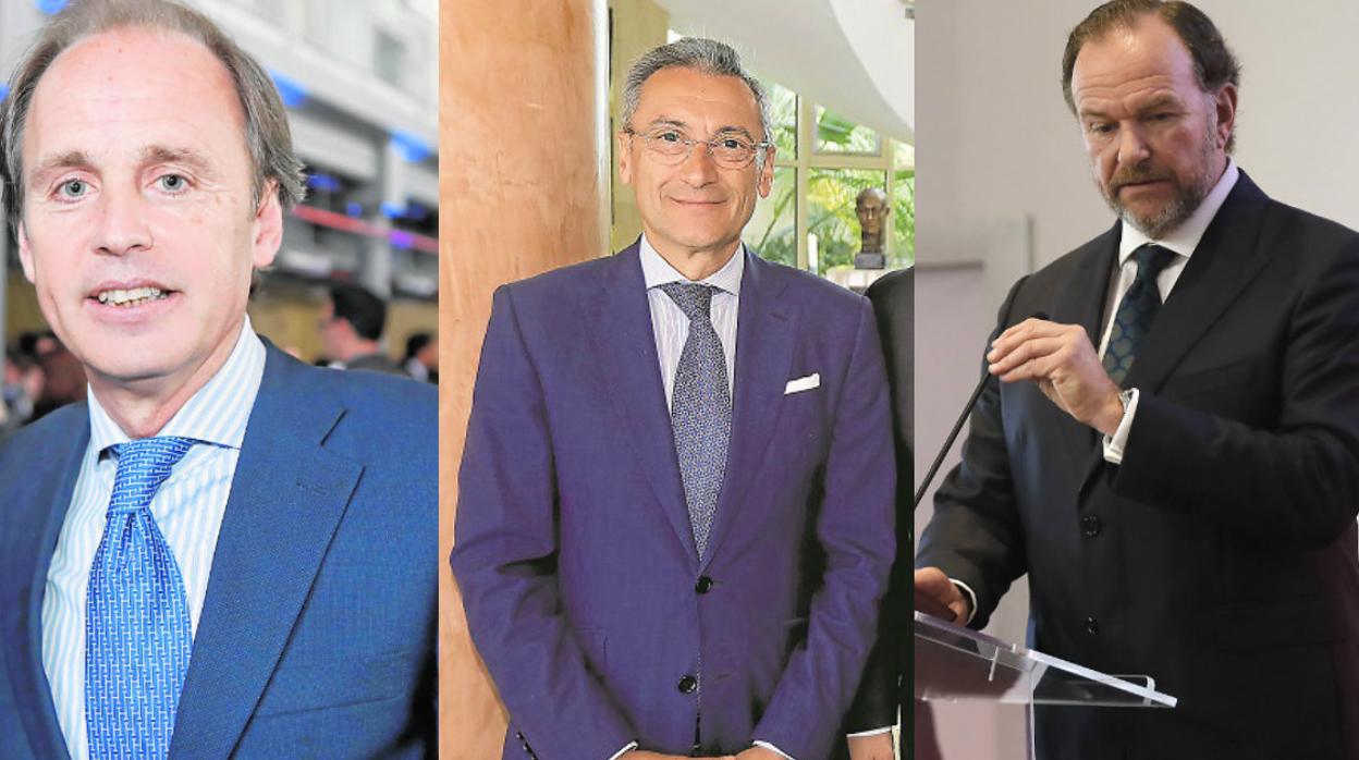 Enrique Ybarra, Gabriel Rojas y José Luis García-Palacios