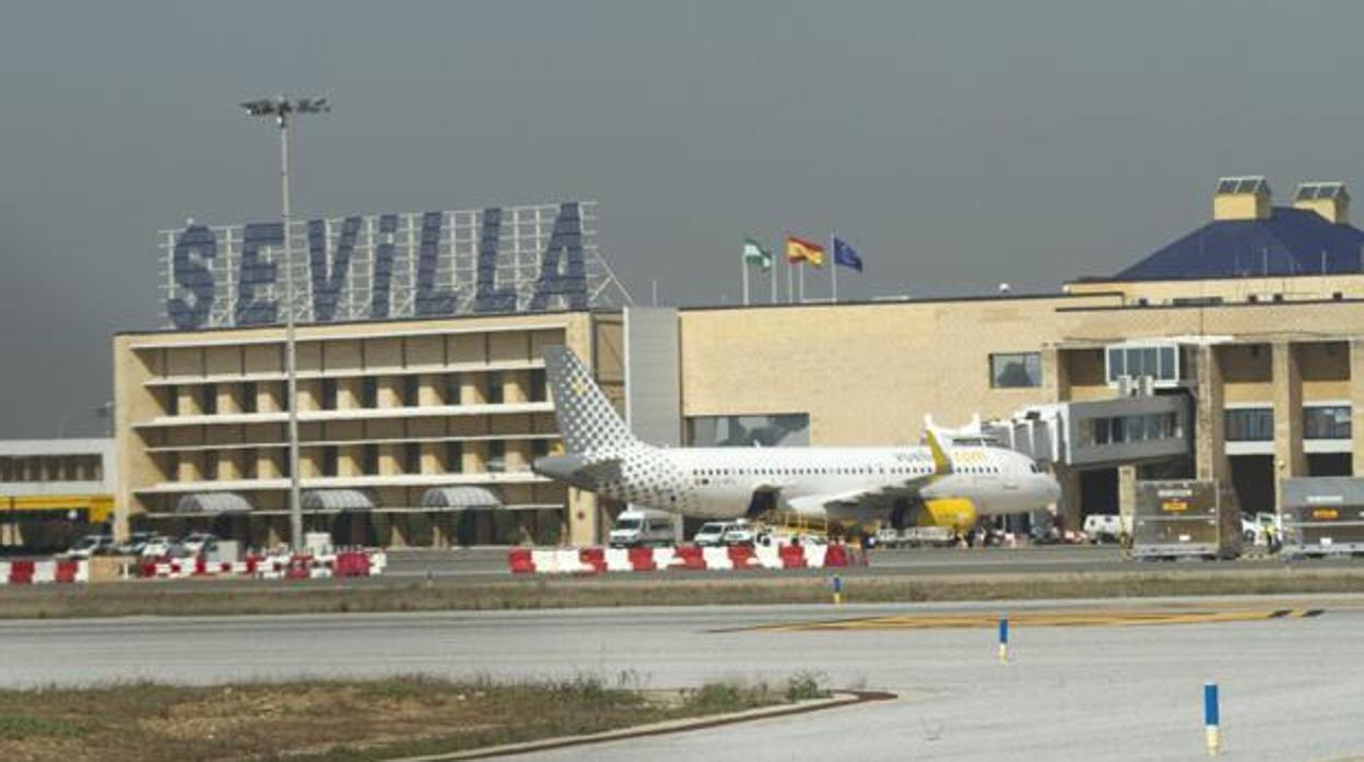 El aeropuerto de Sevilla está de obras para aumentar su capacidad de operaciones