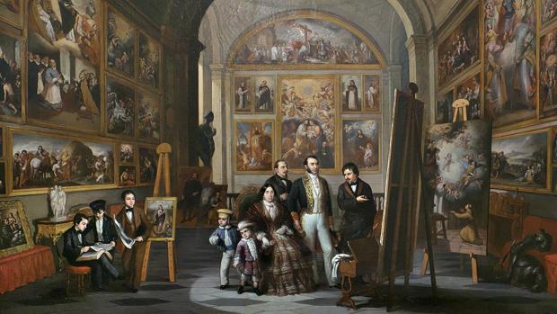 El Bellas Artes de Sevilla, un museo que casi acaba en el Real Alcázar
