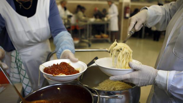 El comedor social de San Juan de Acre bate récord de usuarios durante el mes de agosto