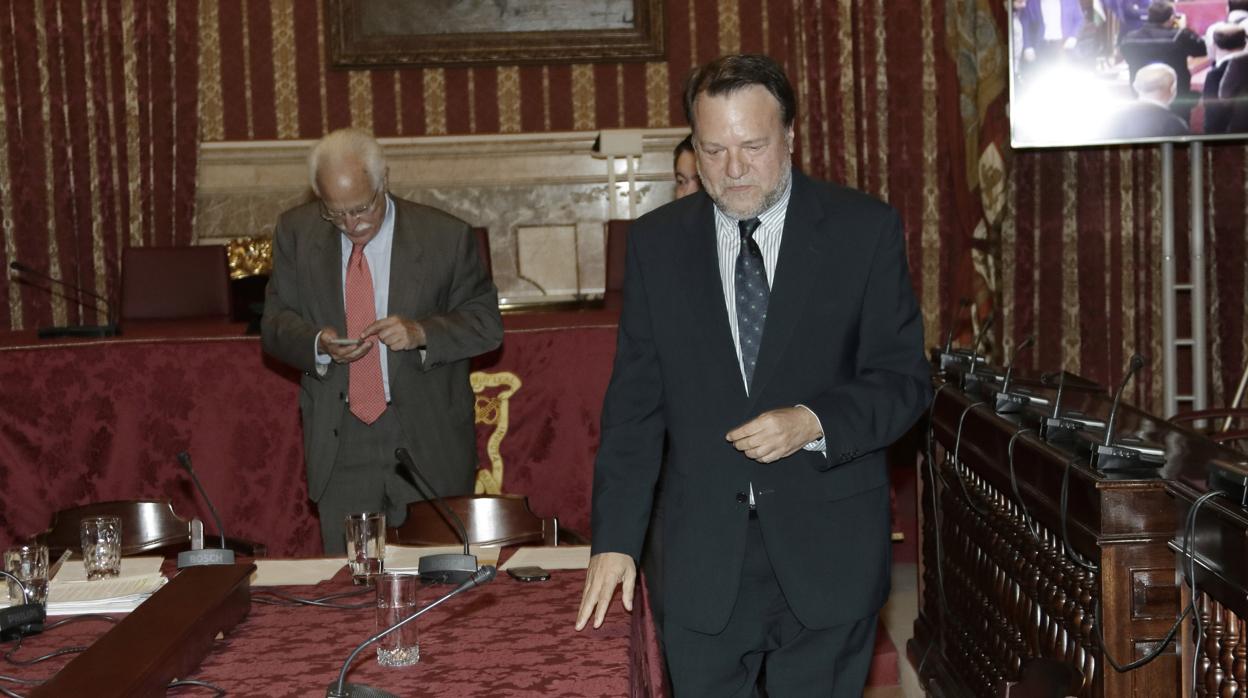 Alfredo Sánchez Monteseirín, en el Ayuntamiento