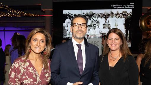 Ana Delgado, Rafael Martínez de Vega y Mariana Pede-Monte