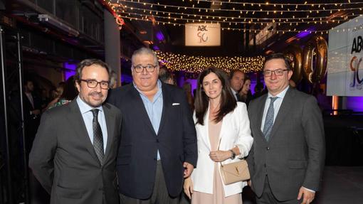 Arturo Coloma, Antonio Martín, Sonia Martínez y Fernando Seco