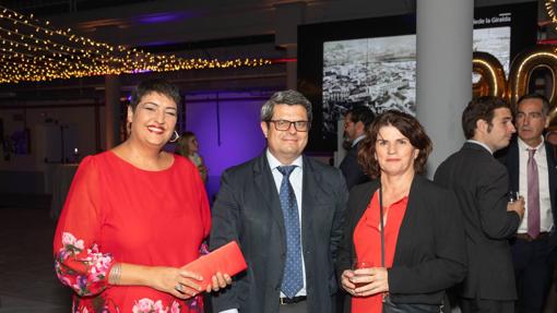 Julia Belén, Jaime Maciá y María del Carmen Ortiz