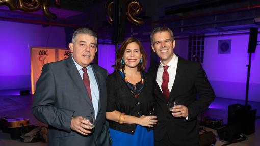 Paco Chozas, Nieves de la Calle y Juan Soldán