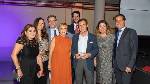 Mercedes Benítez, Encarna Freire, Ignacio Camacho, Stela Benot, Manu Moguer, Silvia Tubio y Mateo González