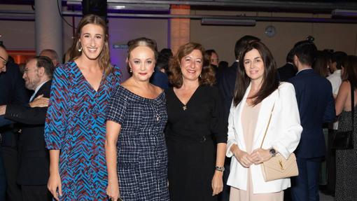 Mercedes Martel, Mercedes Morón, Rocío Cruzado y Dunia Martínez