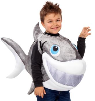 La viral canción de Baby Shark ha puesto de moda el disfraz de tiburón