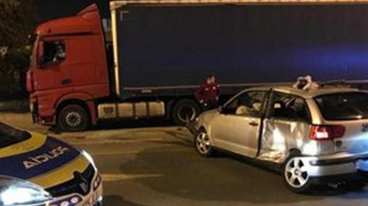 Imagen de archivo de un vehículo implicado en una persecución policial