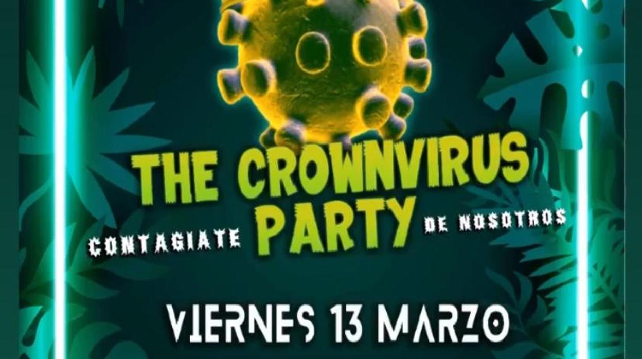 Organizan en Sevilla el «corona virus party»