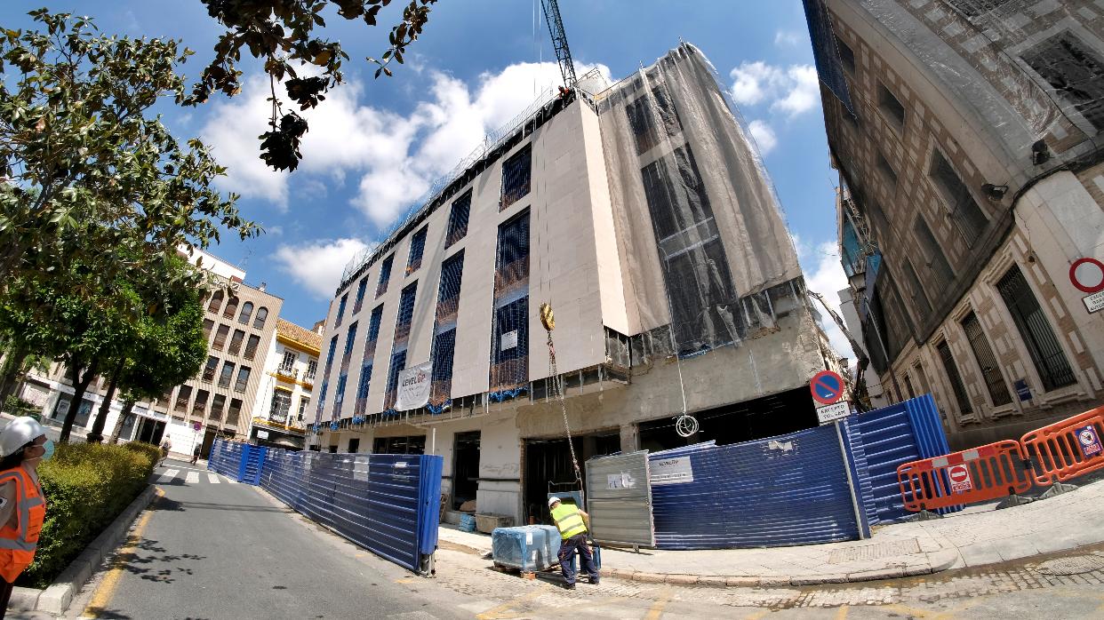 La obra de la plaza de la Magadalena