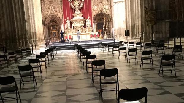 ¿Cuál será el aforo de las iglesias de Sevilla para las misas a partir del próximo lunes?