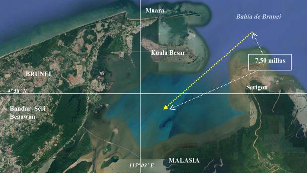 Primera vuelta al mundo: Las aventuras de Brunei
