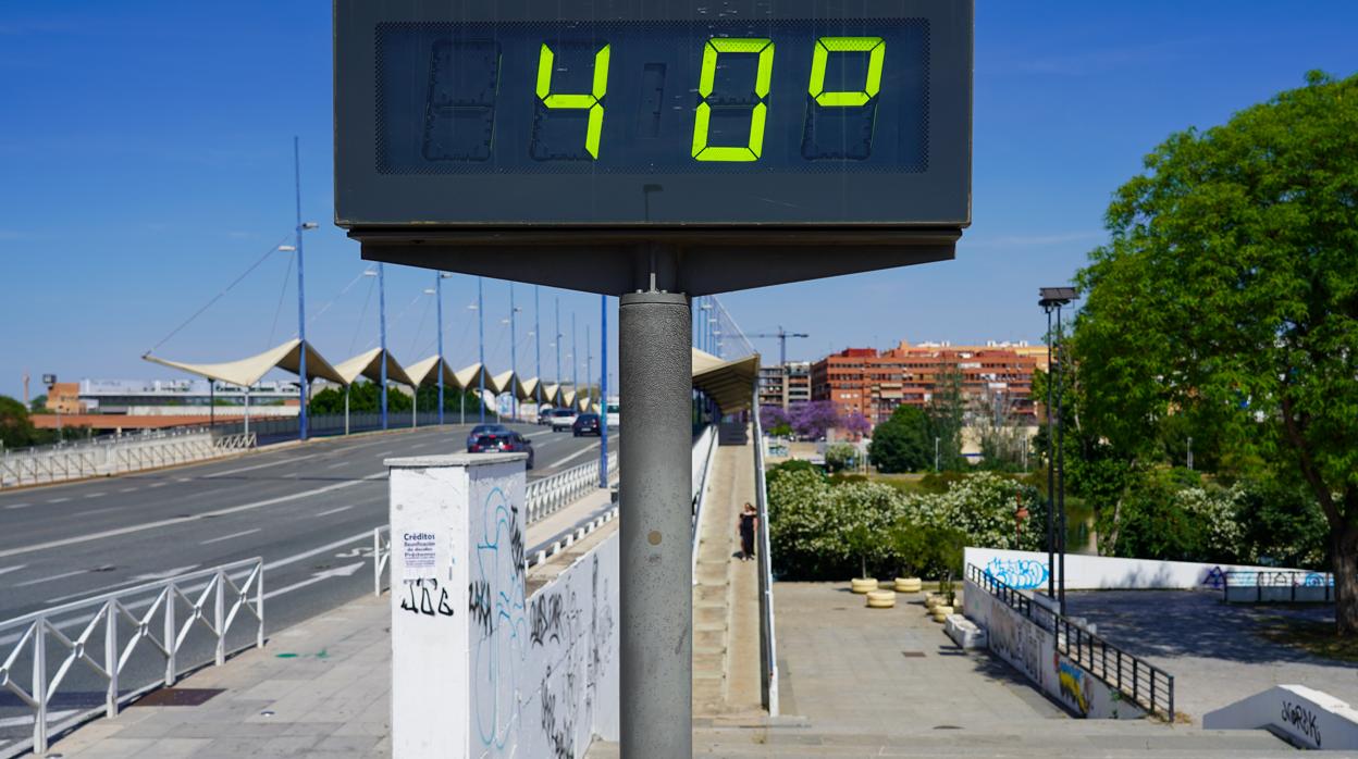 Este fin de semana Sevilla volverá a registrar temperaturas por encima de los 40 grados
