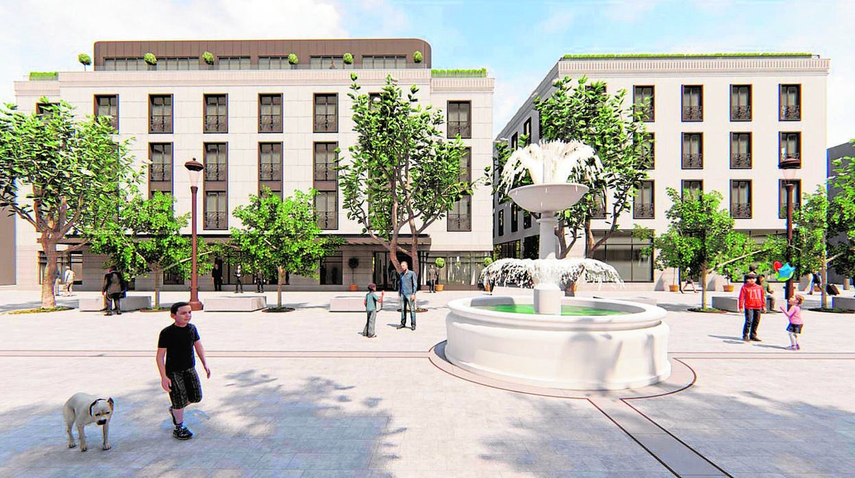 Así será la plaza de la Magdalena cuando se ejecuten las obras