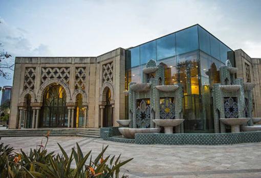 Fachada del antiguo Pabellón de Marruecos de la Expo'92