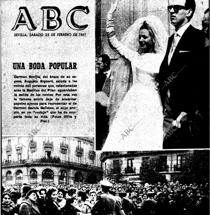 Portada de ABC de Sevilla del 25 de febrero de 1961