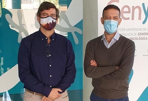 Francisco Martín Molina y Karim Benabdellah, investigadores de GENYO