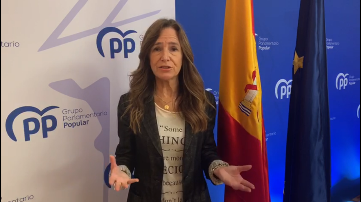 Teresa Jiménez Becerril, diputada del PP en el Congreso