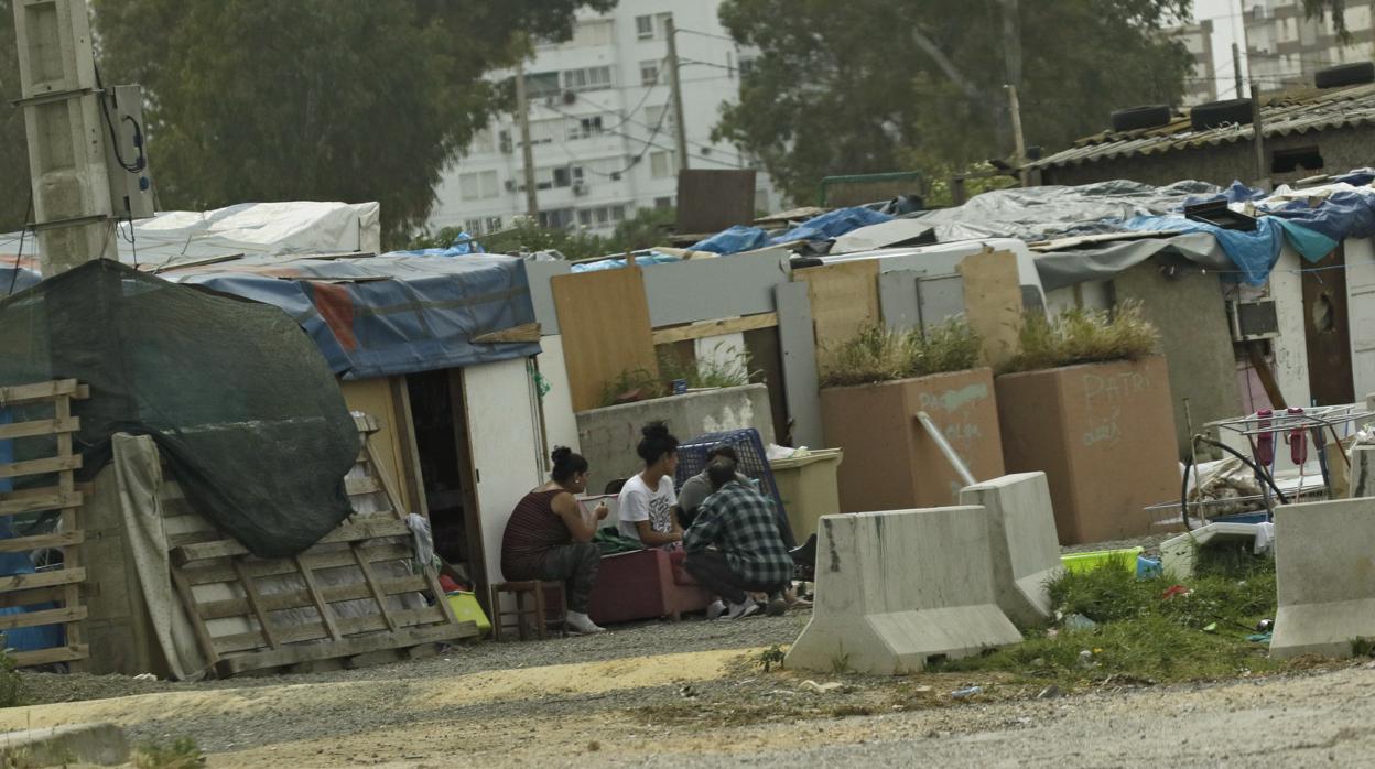 Asentamiento chabolista del Vacie, donde la piqueta entrará en los próximos meses