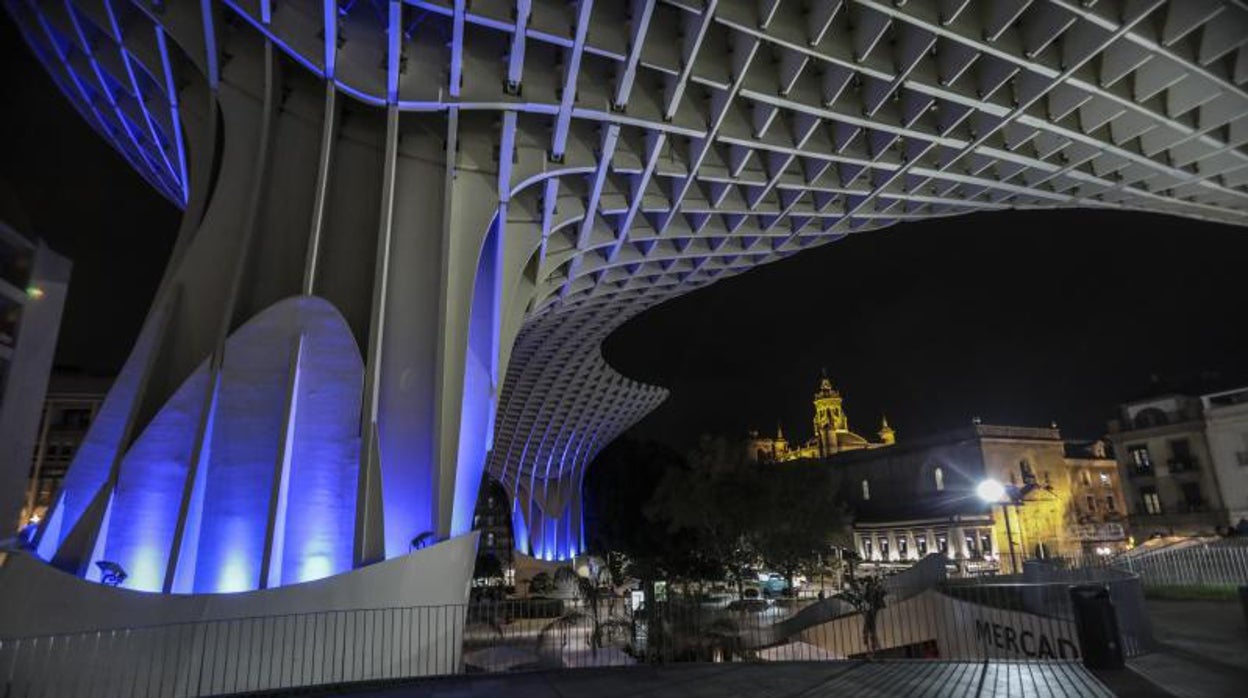 Las Setas iluminadas