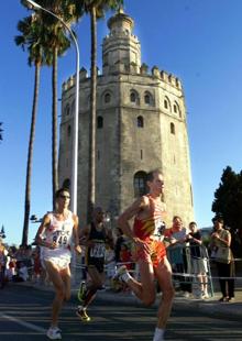 Maratón de los VII Campeonatos del Mundo de Atletismo Sevilla 1999