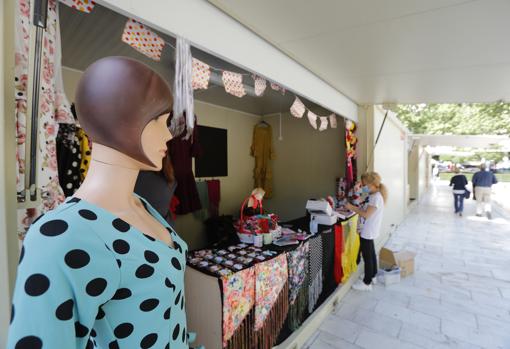 Mercadillo flamenco en la Plaza Nueva