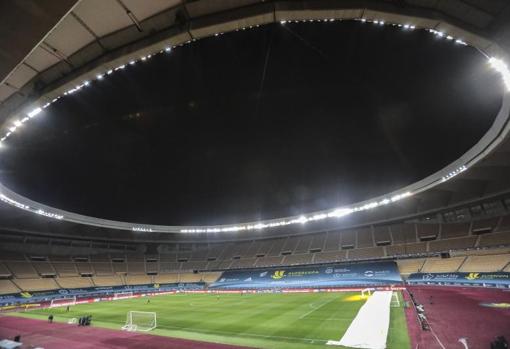 Imagen panorámica del estadio de la Cartuja