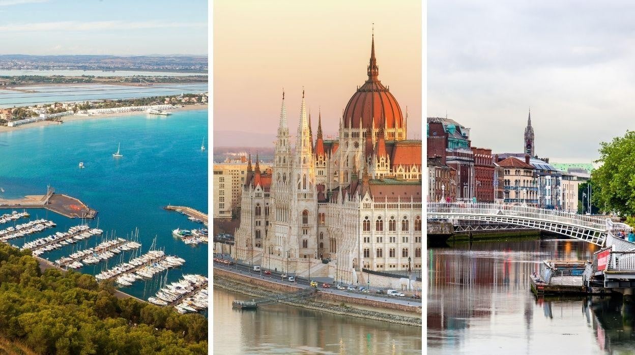 Algunos de los destinos a los que poder viajar desde Sevilla este verano