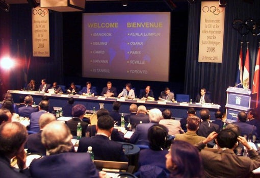 Admisión en el COI de las diez ciudades aspirantes a organizar los Juegos de 2008