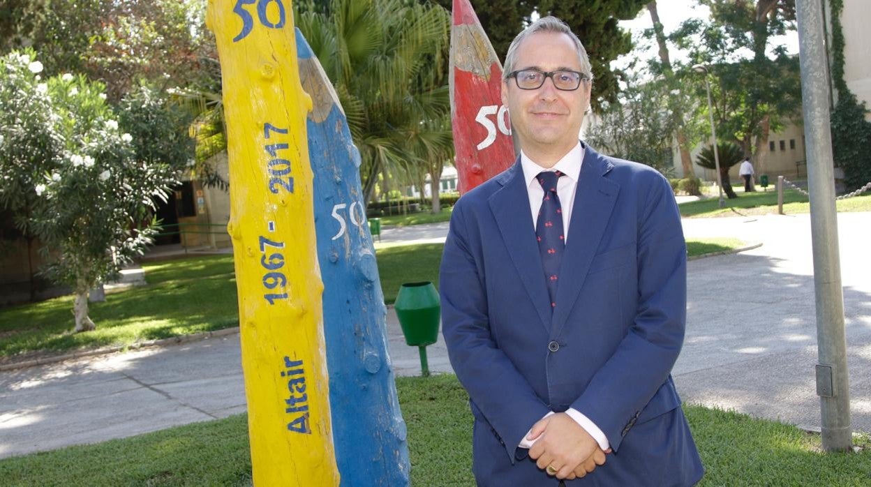Javier Delgado, director del colegio Altair de Sevilla