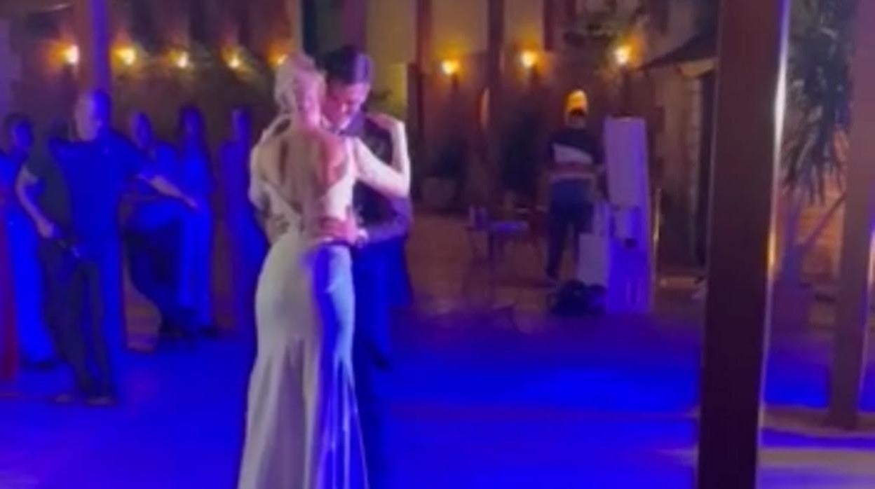 Fotograma del vídeo de la Boda de Yolanda y Manolo