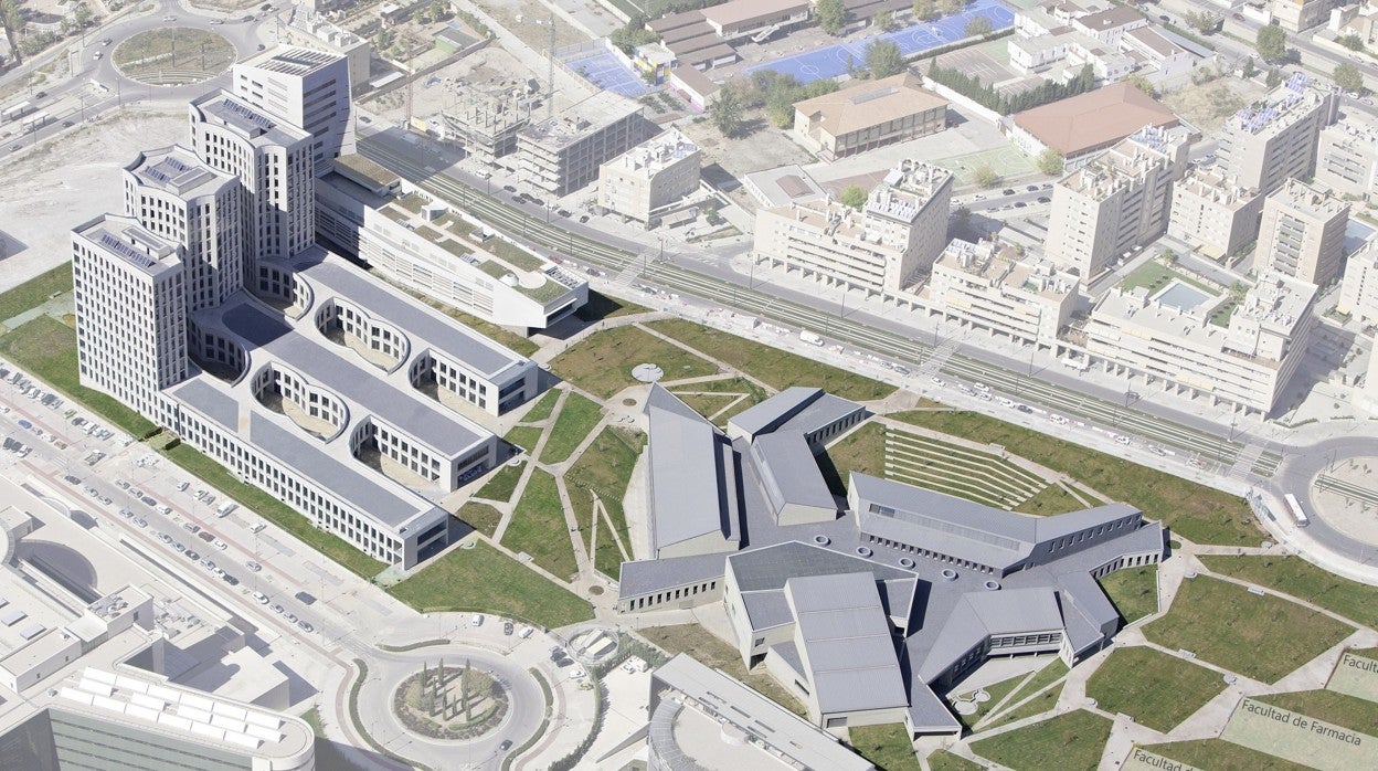 Ordenación urbanística del campus de la salud de la Universidad de Granada, ejecutada en 2015