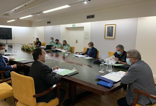 Reunión celebrada este jueves en la subdelegación del Gobierno