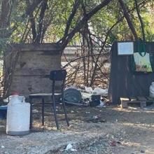 Asentamiento en el llamado Nudo de la Gota de Leche